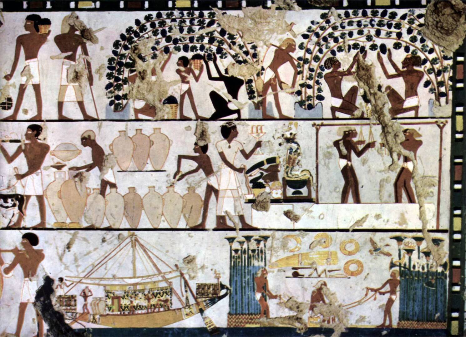 egyptian winemaking 1500bce