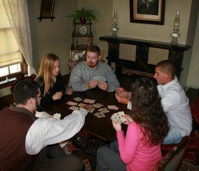 card game in tangen parlor