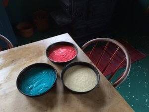 red white and blue cake mix